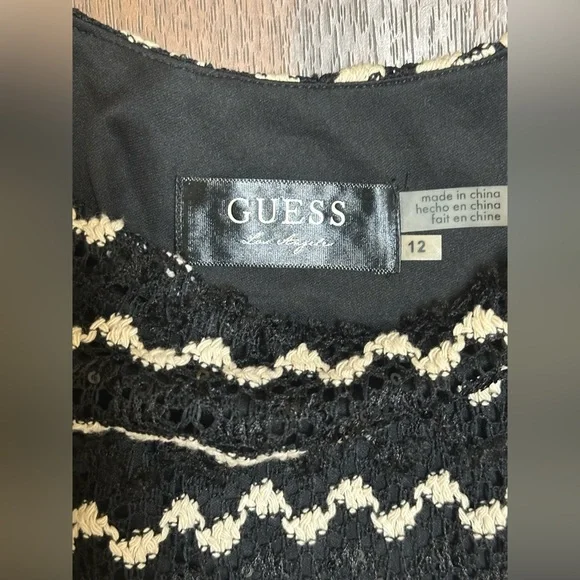 GUESS
Black and White Bodycon Mini Dress - Picture 10 of 10
